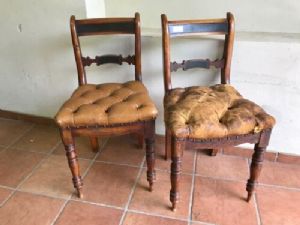 Pair of English-style mahogany chairs - Restored (work in progress)_car 850